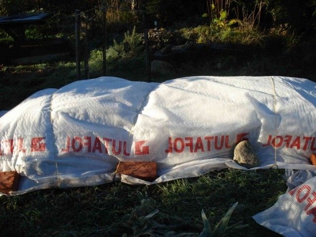 Укрытие с помощью веревок и электродов