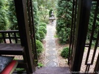 Наташа  вид из беседки