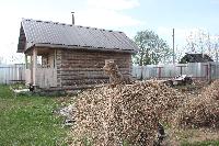 картошка под сеном