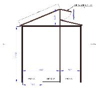 Теплица разрез